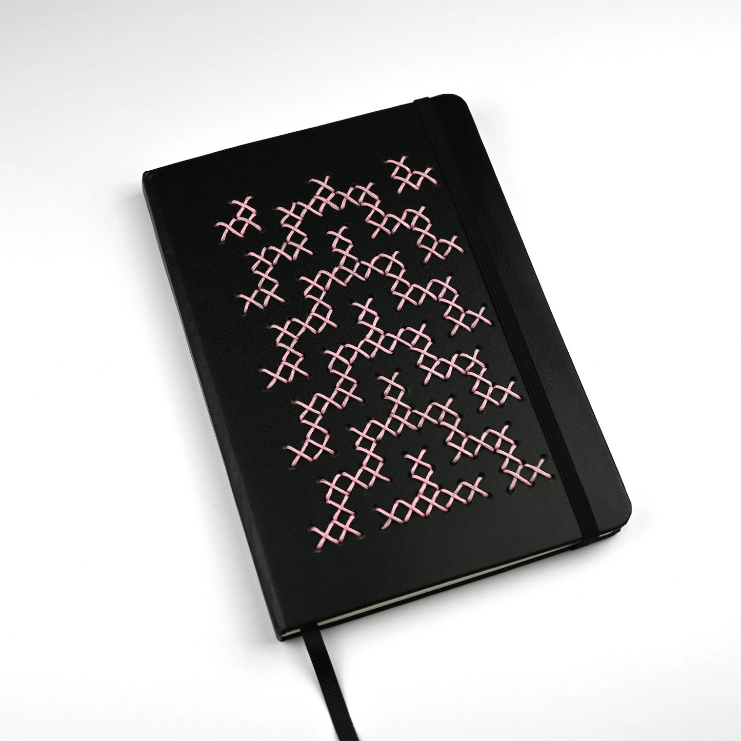 TUKUTUKU NOTEBOOK DIY Kit - Poutama pattern (Black)