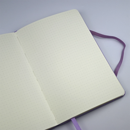 TUKUTUKU NOTEBOOK DIY Kit - Poutama pattern (Purple)
