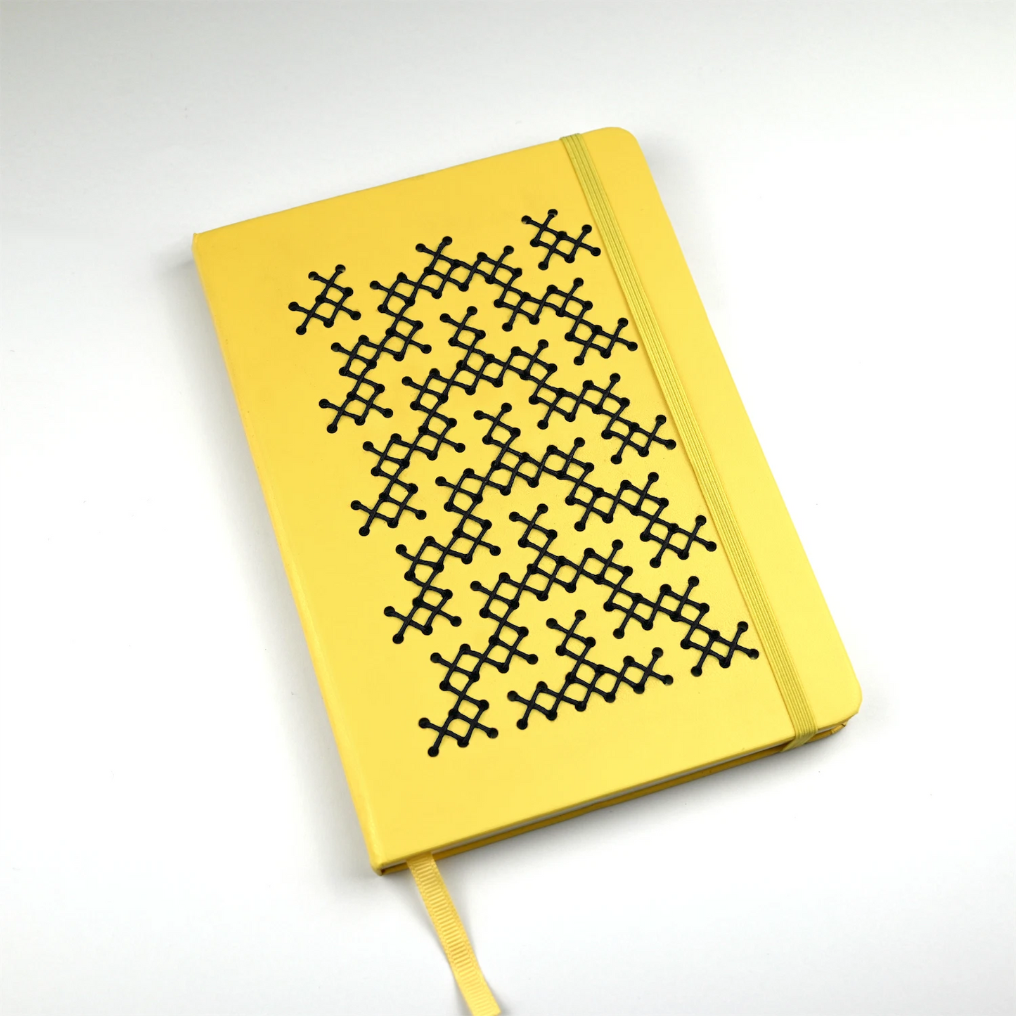 TUKUTUKU NOTEBOOK DIY Kit - Poutama pattern (Yellow)
