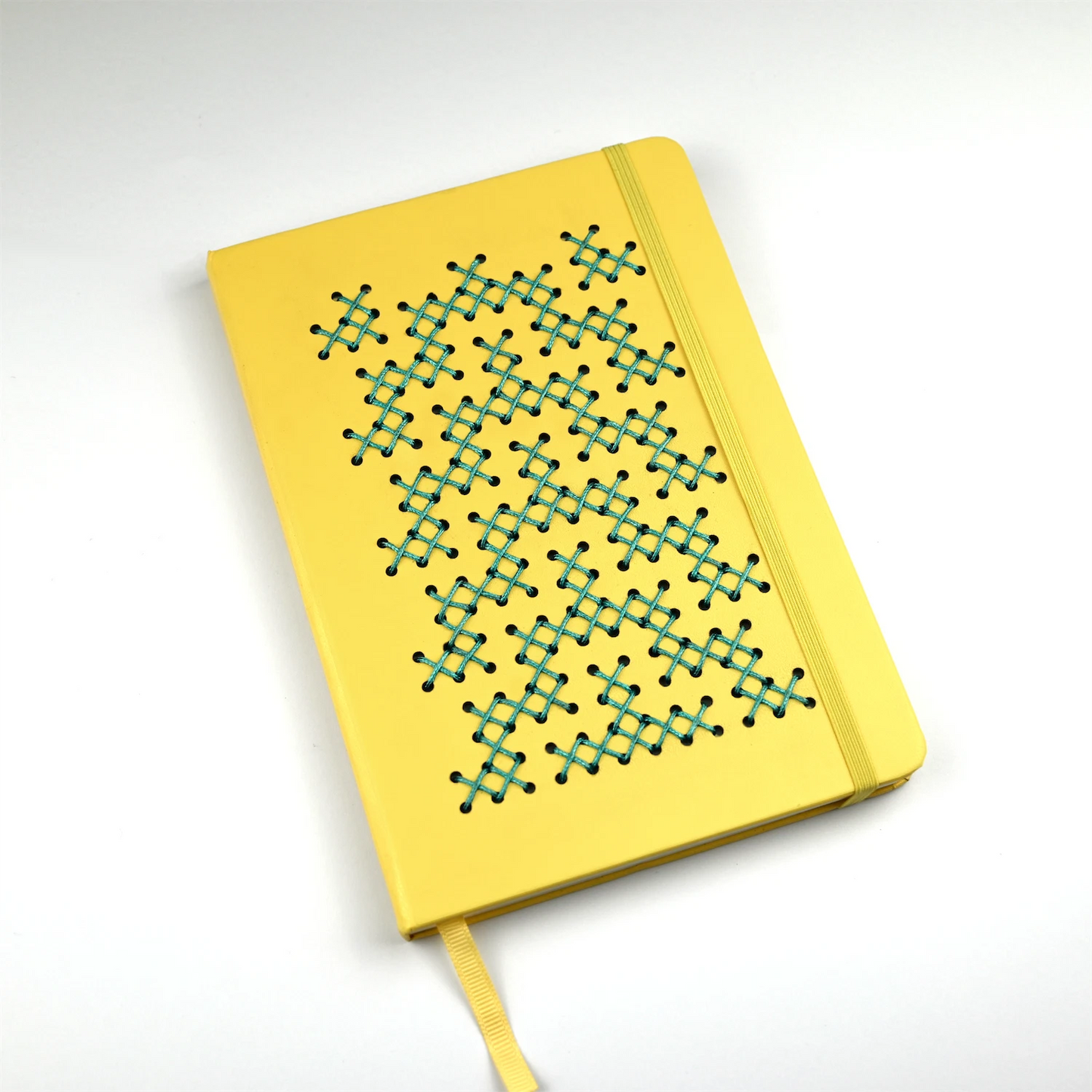 TUKUTUKU NOTEBOOK DIY Kit - Poutama pattern (Yellow)