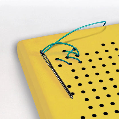TUKUTUKU NOTEBOOK DIY Kit - Poutama pattern (Yellow)